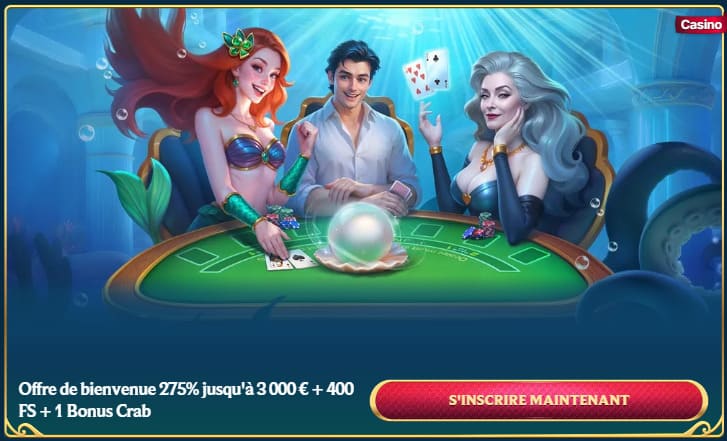 Aquawin Casino bonus bienvenue