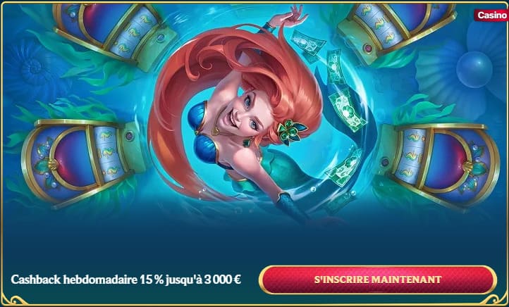 Aquawin Casino cashback hebdomadaire